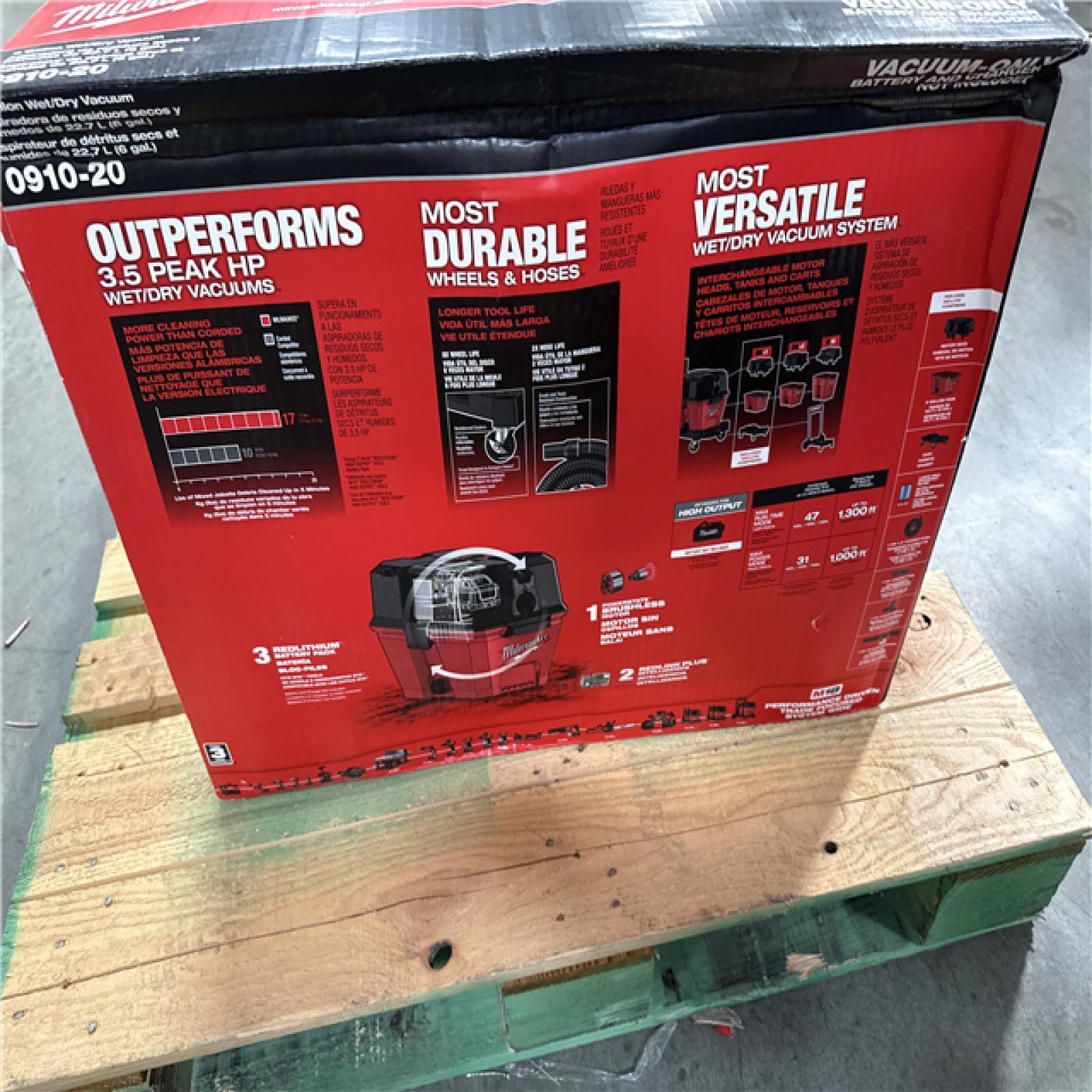 California NEW Milwaukee Vacuum (No Battery or Charger)