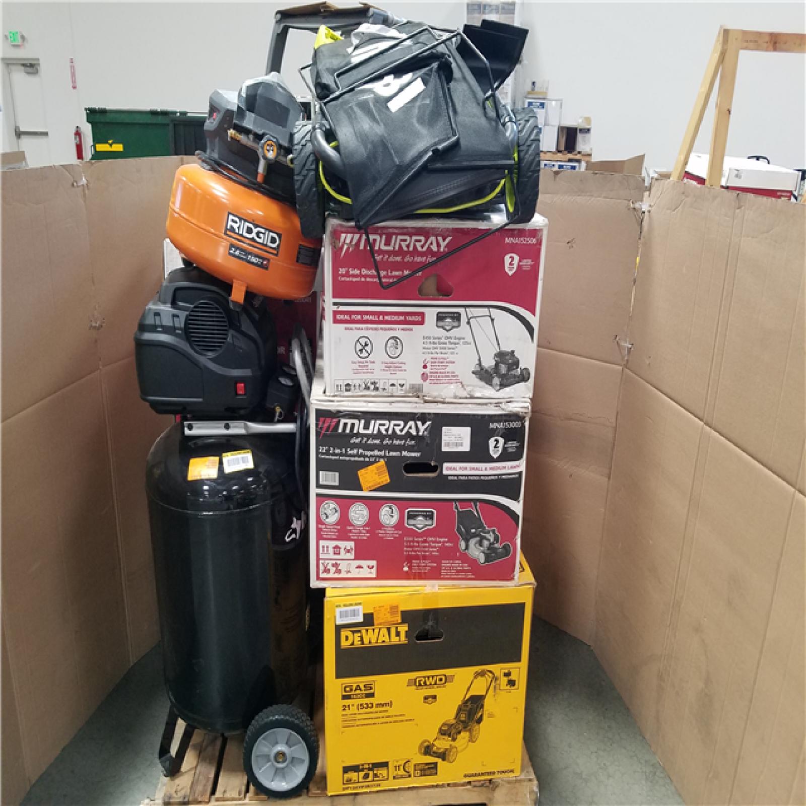 CALIFORNIA AS-IS OUTDOOR POWER EQUIPMENT