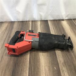 AS-IS Milwaukee FUEL 18V Lithium-Ion Brushless Cordless Super SAWZALL Orbital Reciprocating Saw (Tool-Only)