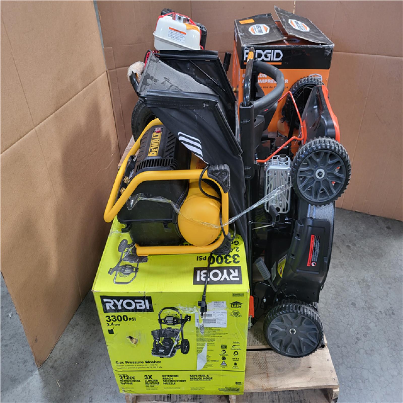 CALIFORNIA AS-IS OUTDOOR POWER EQUIPMENT