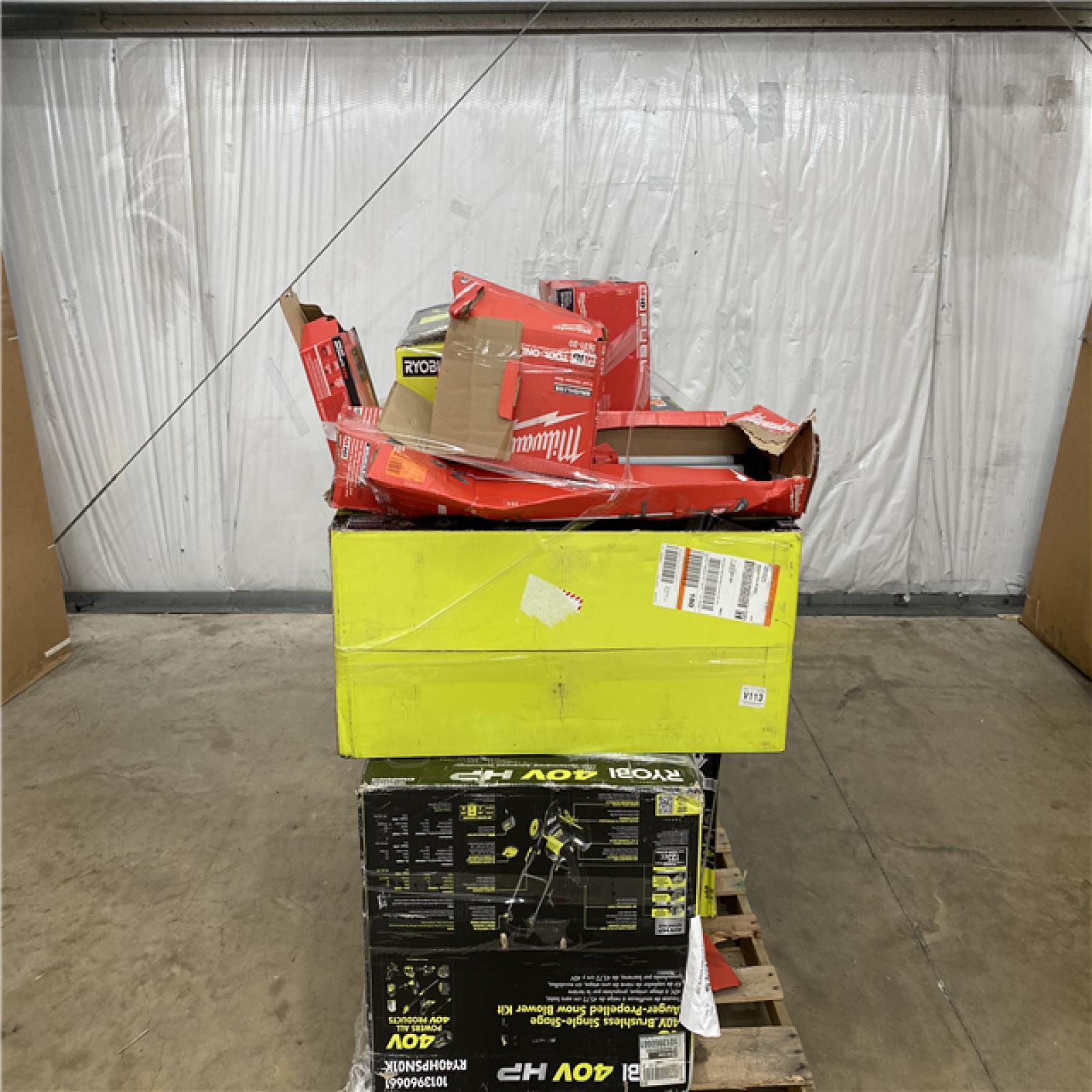 Houston Location - AS-IS Tool Pallet