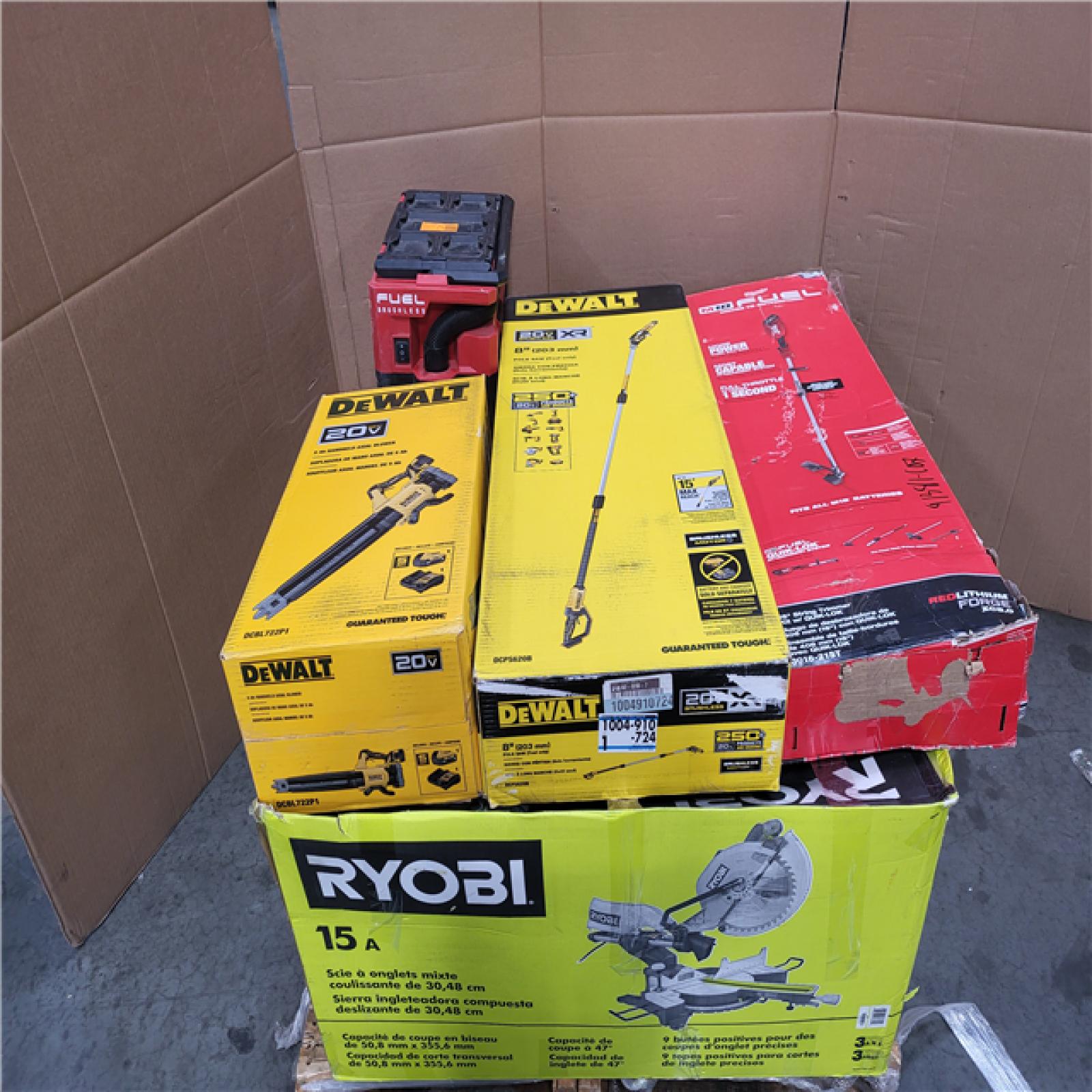 CALIFORNIA AS-IS TOOL PALLET