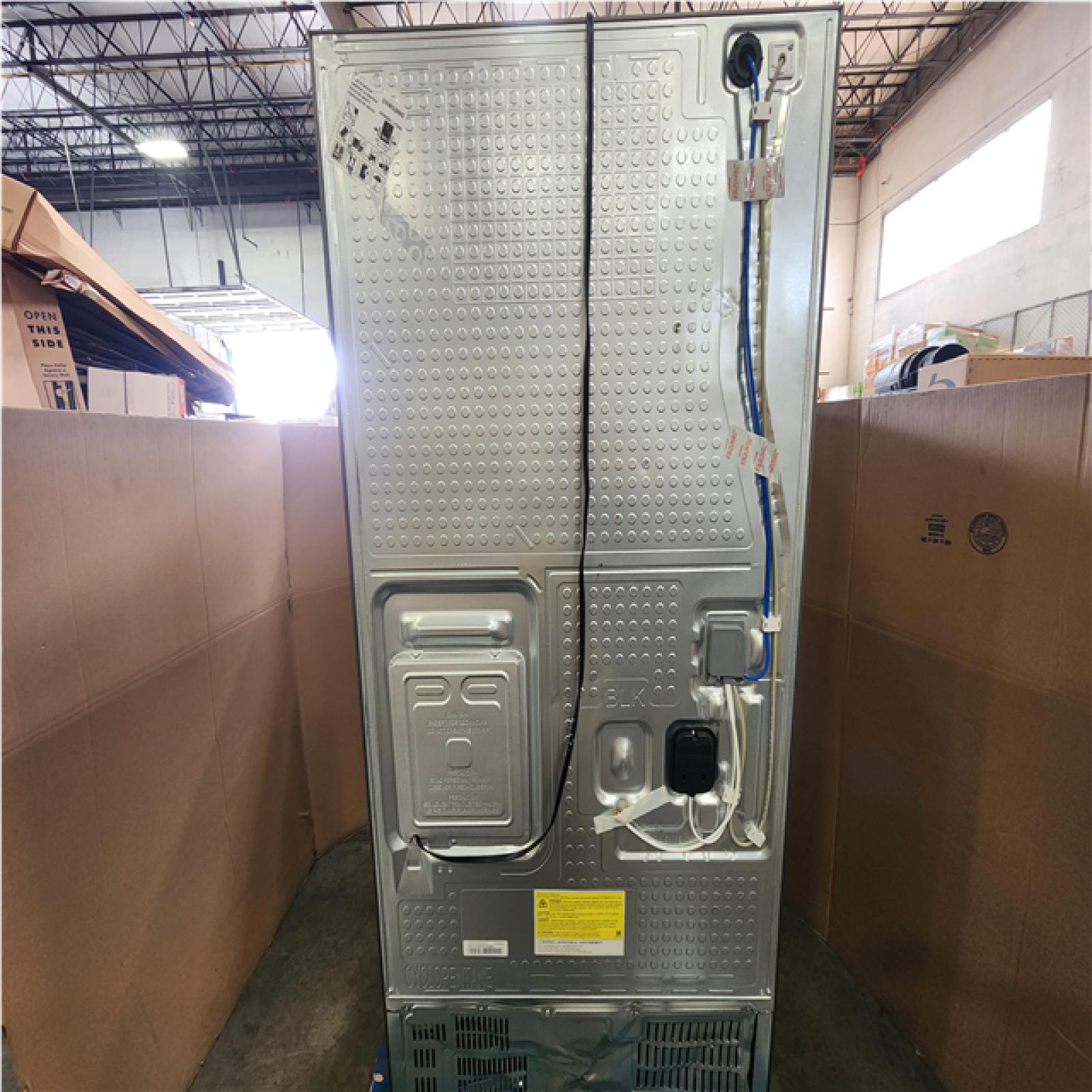 Phoenix LIKE NEW Samsung 36 in. 29 cu. ft. Standard Depth 3-Door French Door Refrigerator in Stainless Steel w/Zero Clearance Fit and Sphere Ice