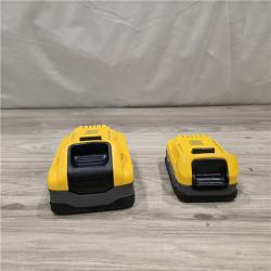 AS-IS Dewalt DCBP315-2C 20V MAX POWERSTACK Lithium-Ion Batteries and Charger Starter Kit