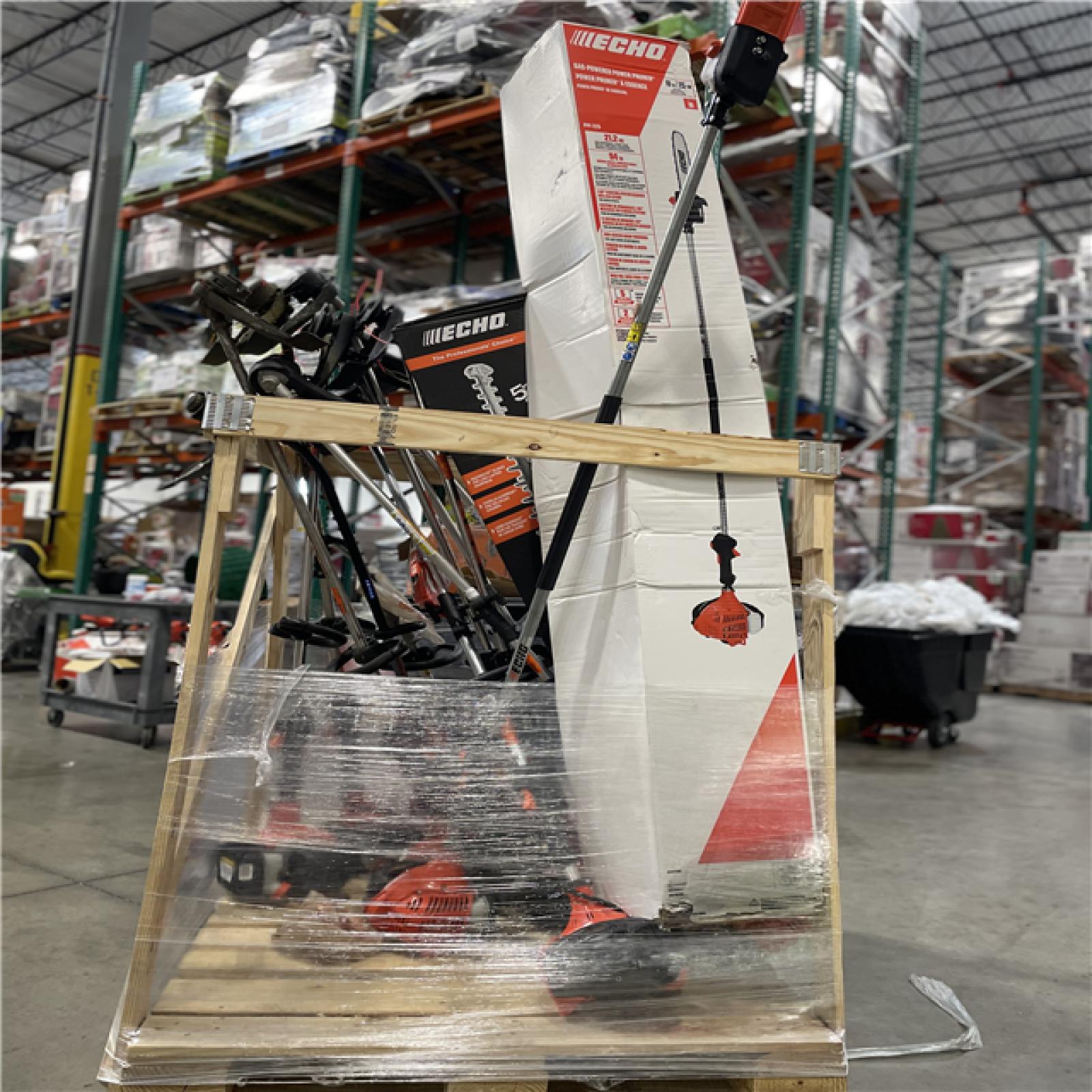 DALLAS LOCATION -AS-IS ECHO MIXED String Trimmer PALLET -(12 UNITS)