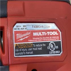 AS-IS Milwaukee FUEL 18V Lithium-Ion Cordless Brushless Oscillating Multi-Tool (Tool-Only)