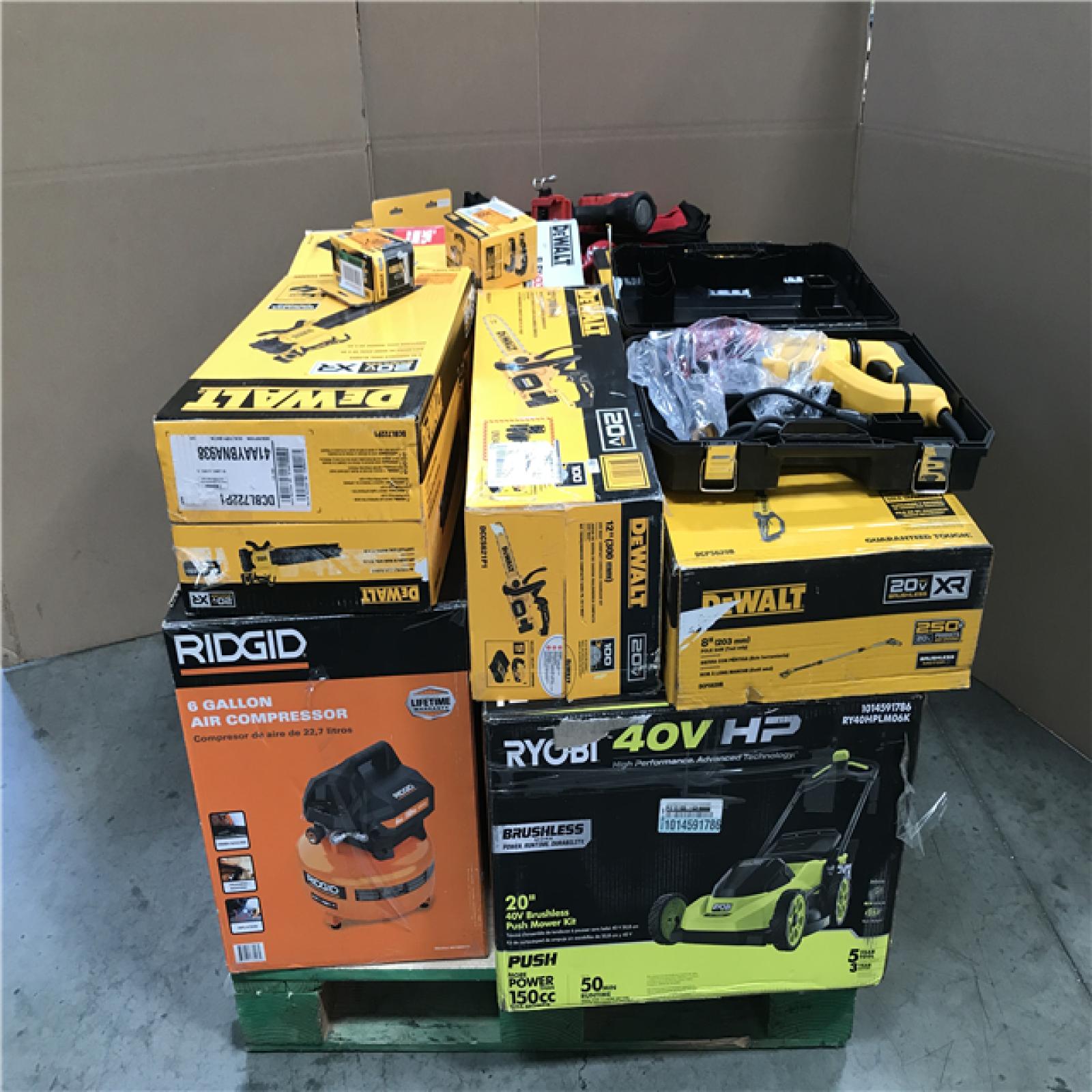 CALIFORNIA AS-IS TOOL PALLET