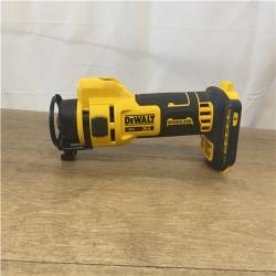 as-is DEWALT XR 20V Lithium-Ion Cordless Rotary Drywall Cut-Out Tool (Tool Only)