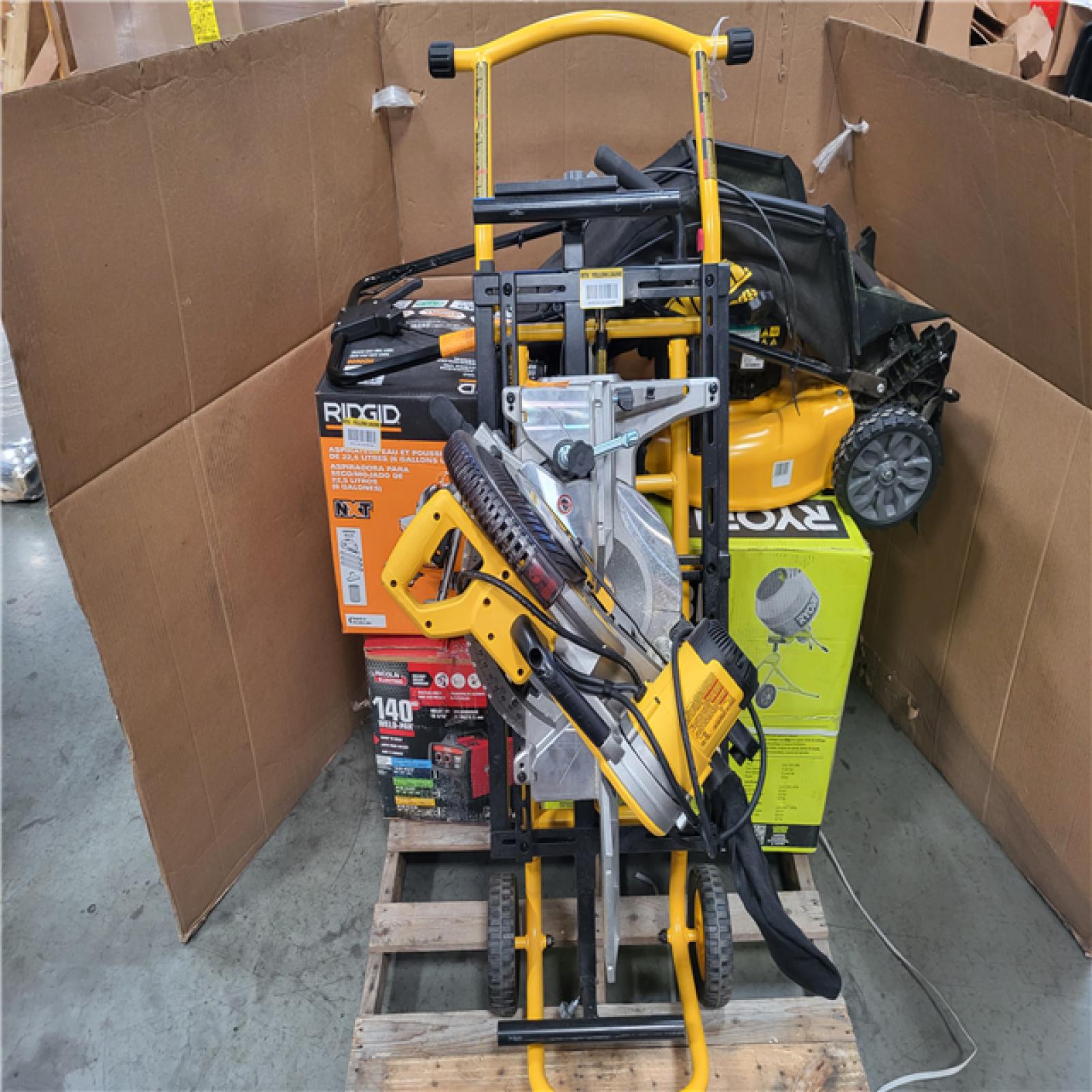 CALIFORNIA AS-IS OUTDOOR POWER EQUIPMENT