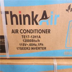 Phoenix NEW ThinkAir 12 000 BTU 17 SEER2  115-Volt  1000 sq. ft. Inverter Ductless Mini Split AC w/ Heat Pump  wi-fi  1.5 Ton  16 ft. Lineset (SEALED)