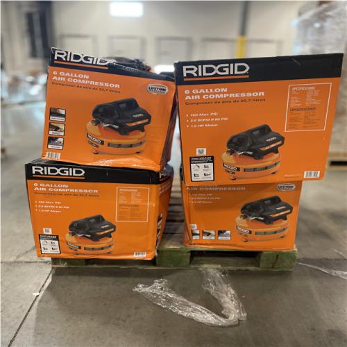 DALLAS LOCATION- AS-IS RIGID 6 GALLON AIR COMPRESSOR (11 UNITS)