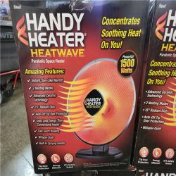 Phoenix Location 1500-Watt 18.5 in. Electric Ceramic Parabolic Space Heater with Tip-Over Safety Pallet (13 Heaters)