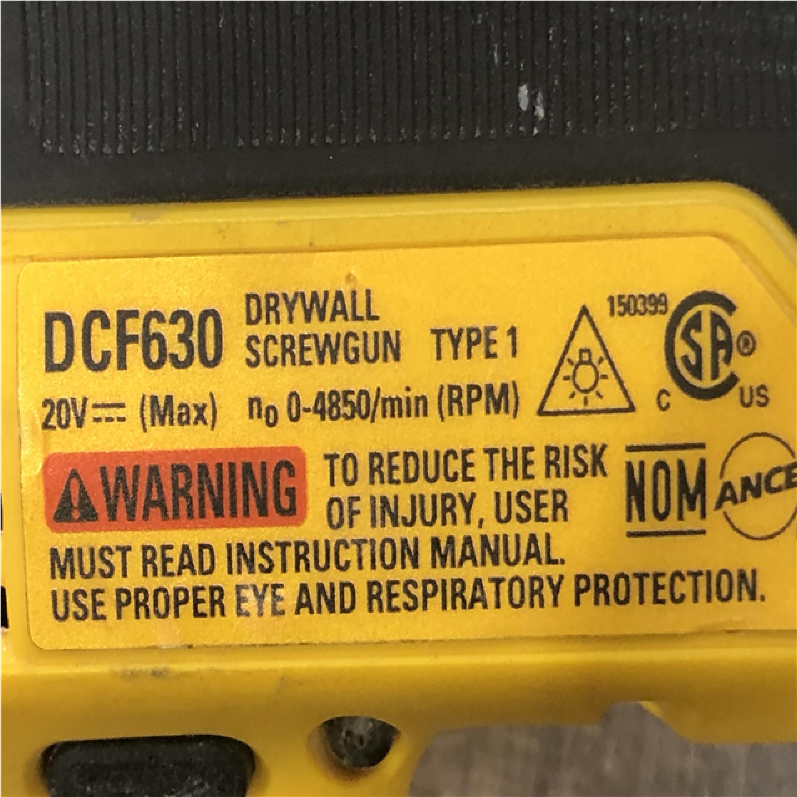 AS-IS DEWALT XR 20V MAX Lithium-Ion Cordless Brushless Screw Gun (Tool Only)