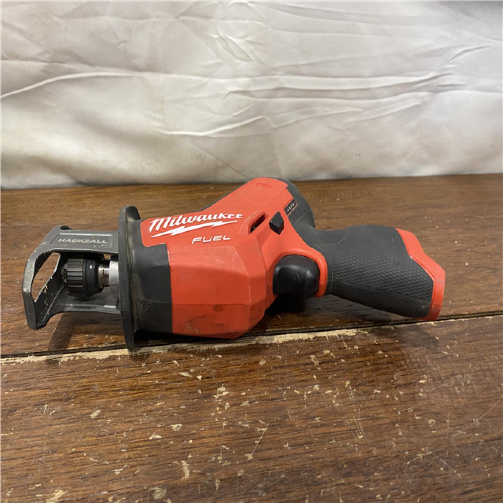 AS-IS Milwaukee M12 FUEL 12-Volt Lithium-Ion Brushless Cordless HACKZALL Reciprocating Saw Kit W/ Free M12 2.0Ah Compact Battery