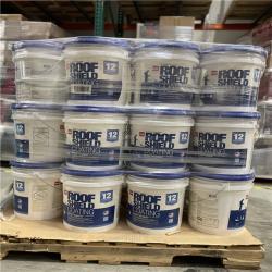 DALLAS LOCATION - GAF RoofShield Top Coat 5 Gal. White Acrylic Reflective Elastomeric Roof Coating PALLET-(36 UNITS)