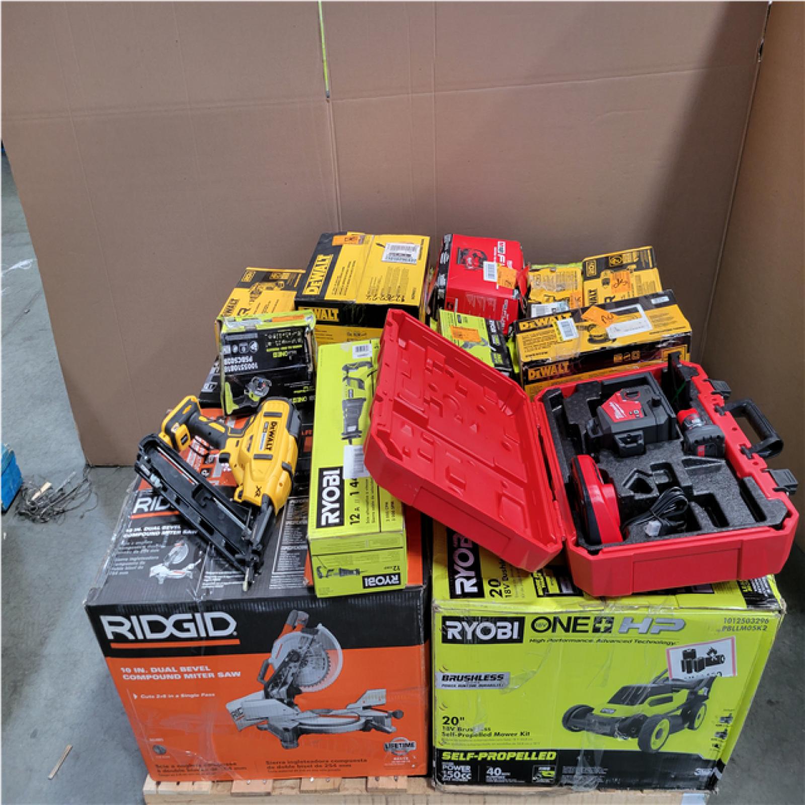 CALIFORNIA AS-IS TOOL PALLET