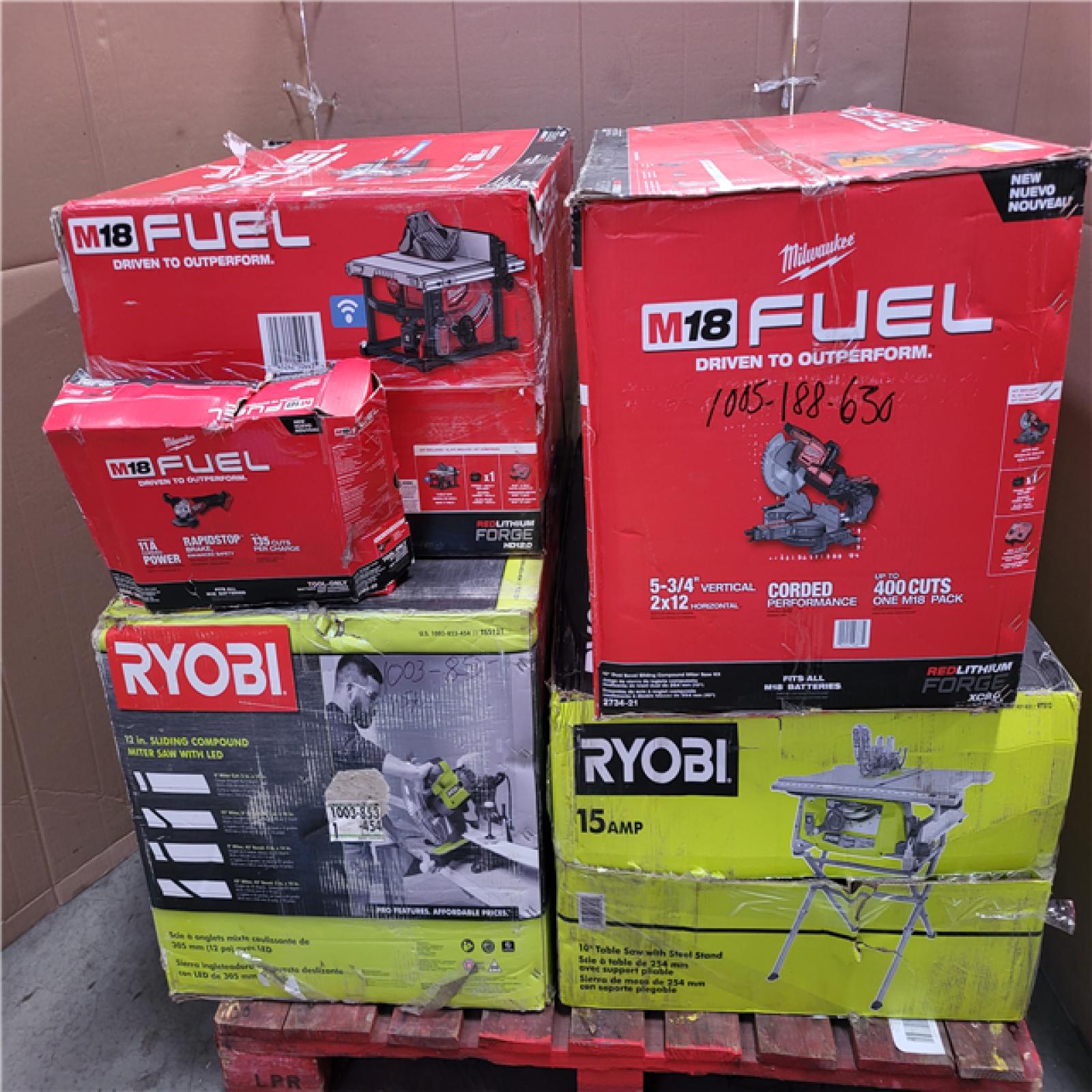 CALIFORNIA AS-IS TOOL PALLET