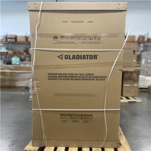 DALLAS LOCATION- GLADIATOR Red Premier Pre-Assembled 84in Tall Cabinet