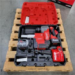 CALIFORNIA AS-IS MILWAUKEE SDS PLUS ROTARY HAMMER w/ 2 BATTERIES AND CHARGER