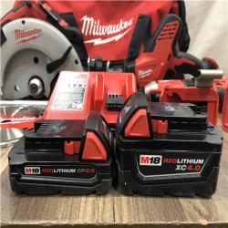 AS-IS Milwaukee 18-Volt Lithium-Ion Brushless Cordless (4-Tool) Combo Kit