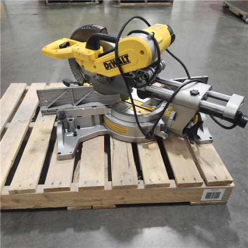 As-Is DEWALT 12-in Dual Bevel Sliding Compound Miter Saw