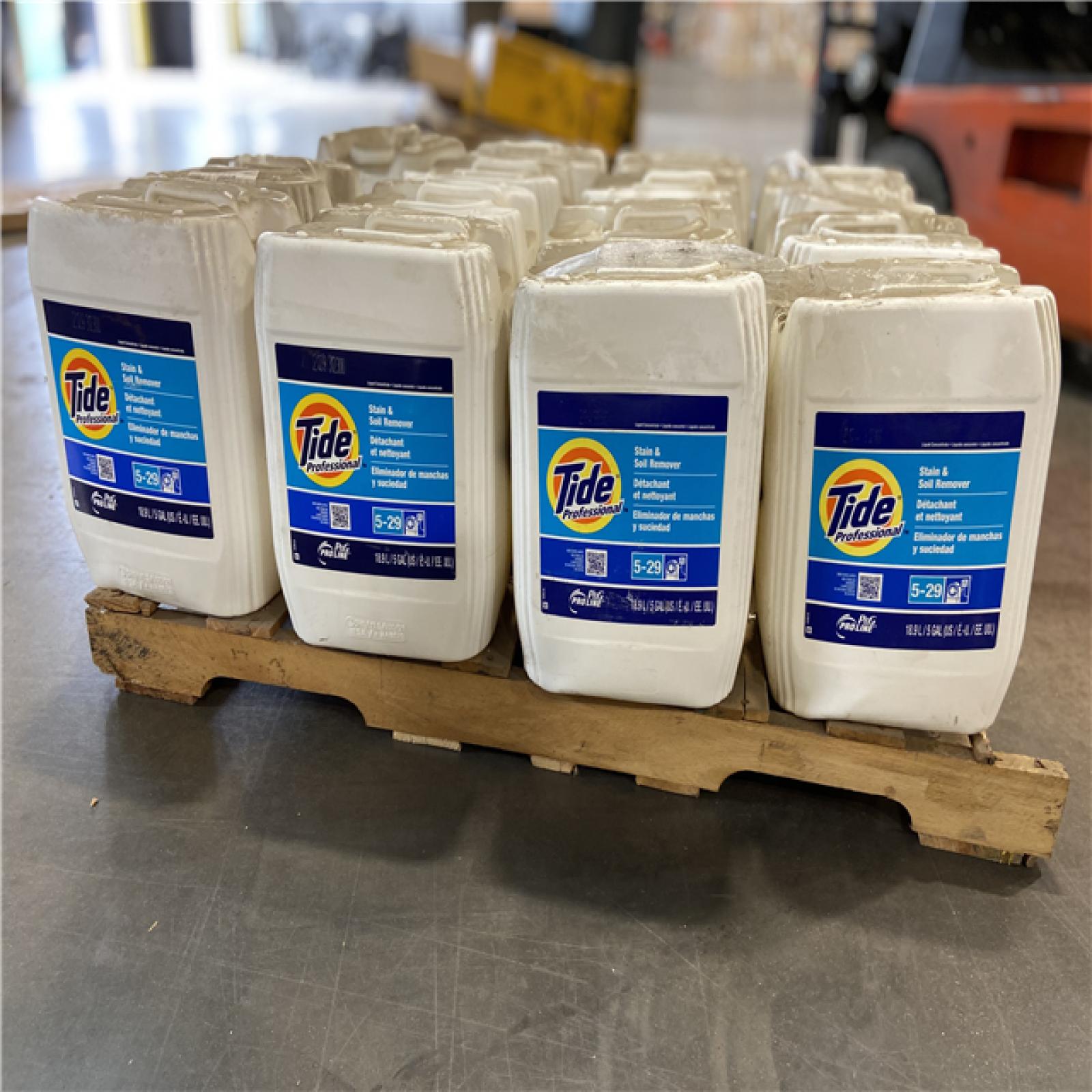 DALLAS LOCATION - Tide® Professional P&G Pro Line Stain and Soil Remover PALLET - (15 UNITS)
