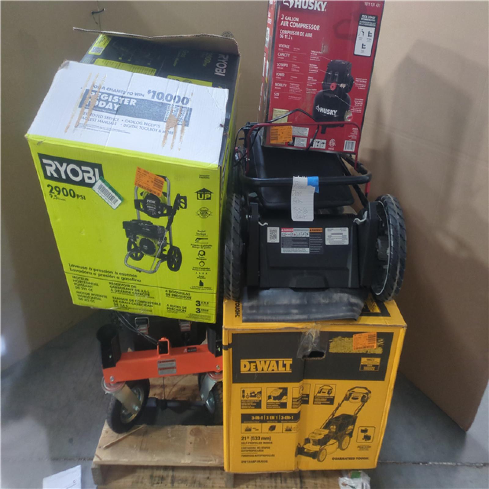 CALIFORNIA AS-IS OUTDOOR POWER EQUIPMENT