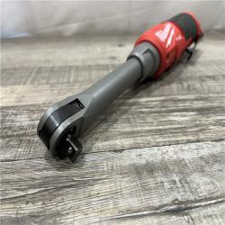 AS-IS Milwaukee FUEL 12V Lithium-Ion Brushless Cordless 3/8 in. Extended Reach High Speed Ratchet (Tool Only)