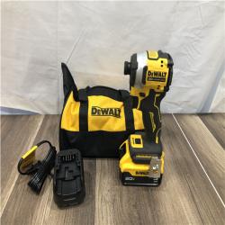AS-IS DEWALT ATOMIC 20V MAX Lithium-Ion Cordless 1/4 in. Brushless Impact Driver Kit