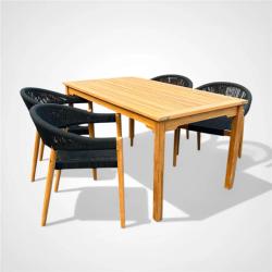 Phoenix Hawaiian Anna Teak Dining Set