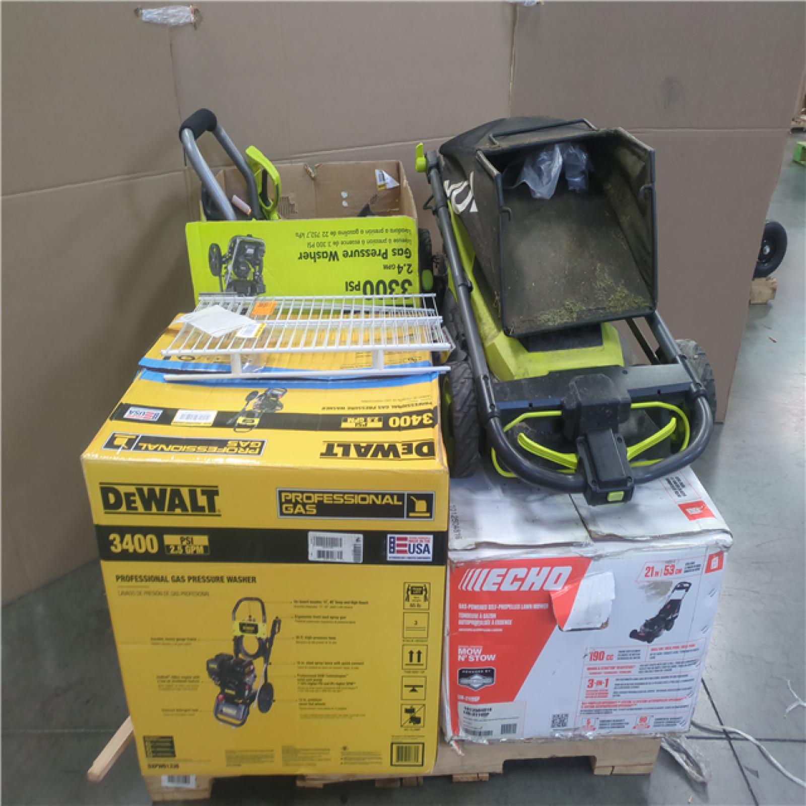 CALIFORNIA AS-IS OUTDOOR POWER EQUIPMENT