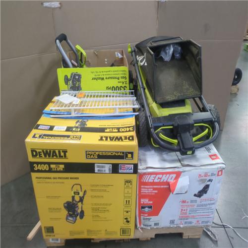CALIFORNIA AS-IS OUTDOOR POWER EQUIPMENT