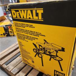 As-Is- DEWALT 10 in. 15 Amp 120V Site-Pro Compact Jobsite Table Saw