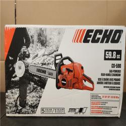 Phoenix NEW ECHO 20 in. 59.8 cc Gas 2-Stroke Rear Handle Timber Wolf Chainsaw