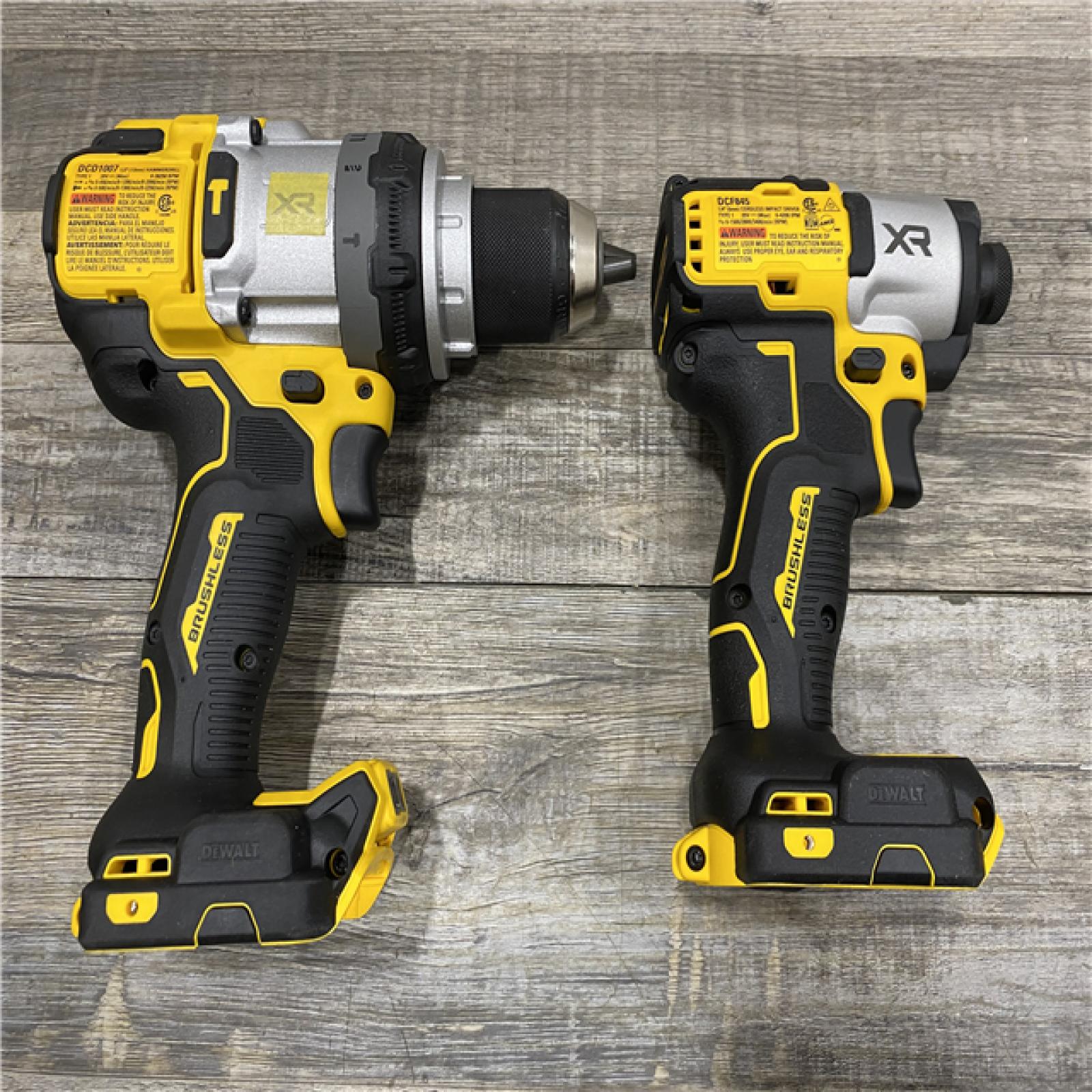 AS-IS DEWALT 20V MAX Lithium-Ion Cordless 2-Tool Combo Kit