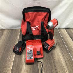 AS-IS Milwaukee 18V Lithium-Ion Brushless Cordless 1/4 in. Impact Driver Kit