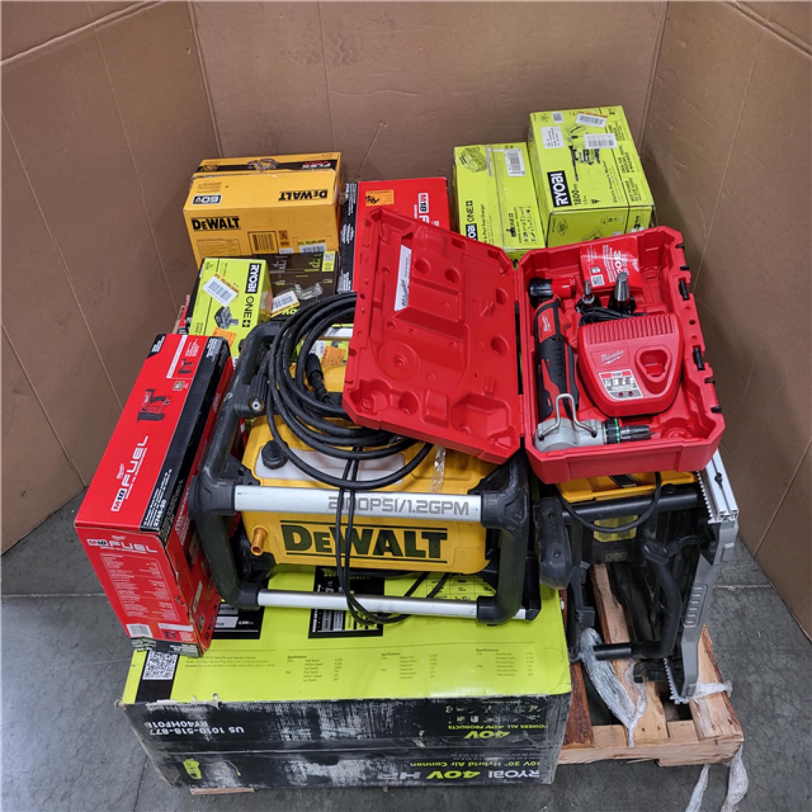 CALIFORNIA AS-IS TOOL PALLET