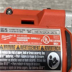 AS-IS Milwaukee 18-Volt Lithium-Ion Brushless Cordless Compact Hammer Drill/Impact Combo Kit