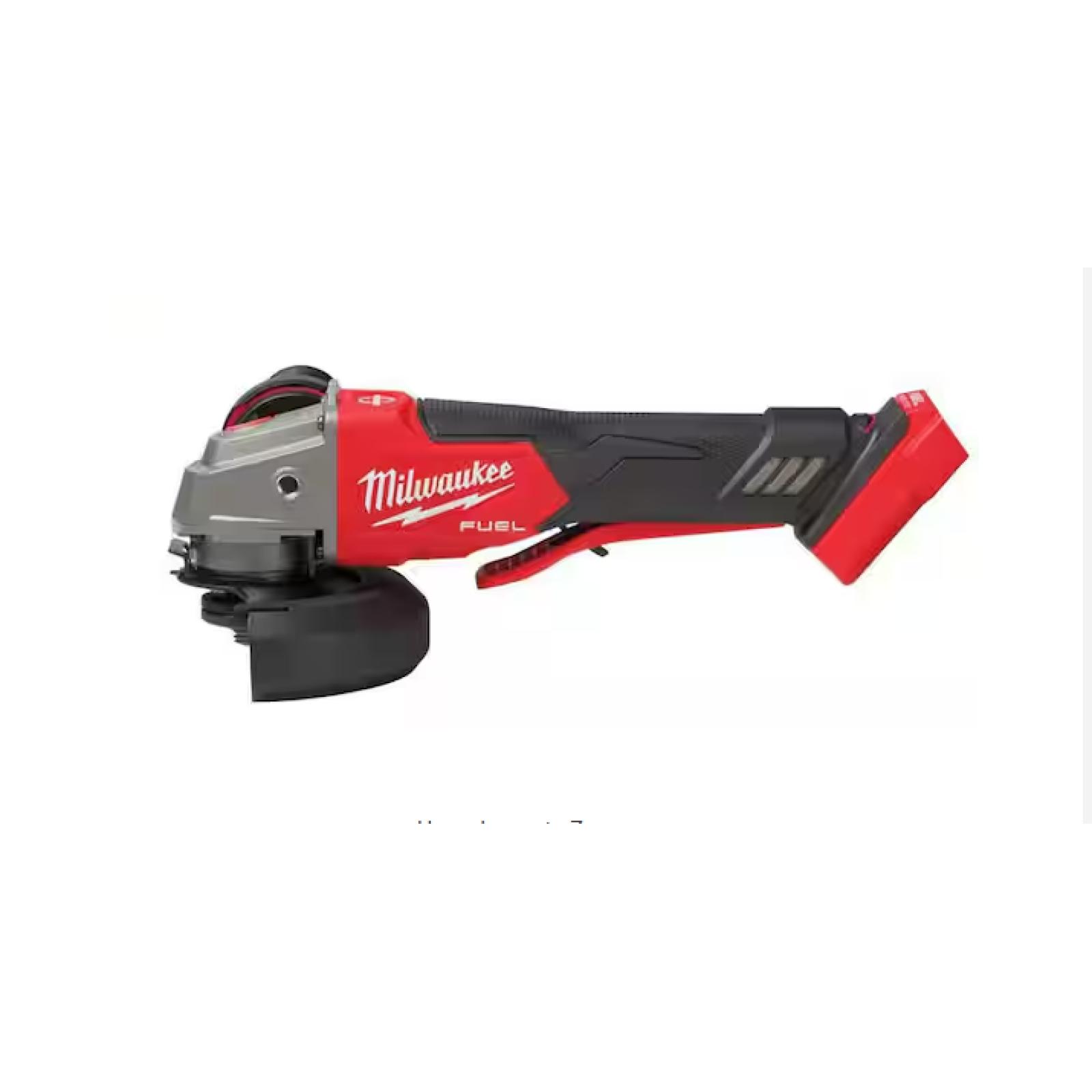NEW! - Milwaukee M18 FUEL 18V Lithium-Ion Brushless Cordless 4-1/2 in./5 in. Grinder with Variable Speed & Paddle Switch (Tool-Only)