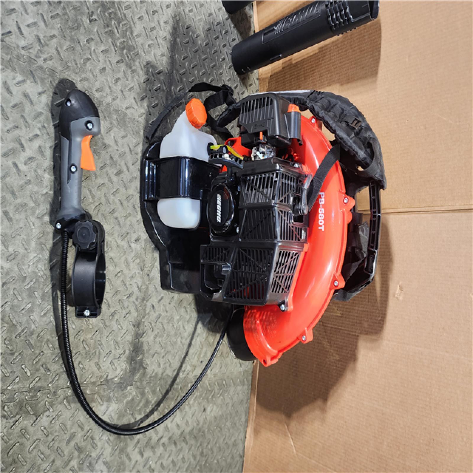 HOUSTON LOCATION - AS-IS ECHO 216 MPH 517 CFM 58.2cc Gas 2-Stroke Backpack Leaf Blower with Tube Throttle