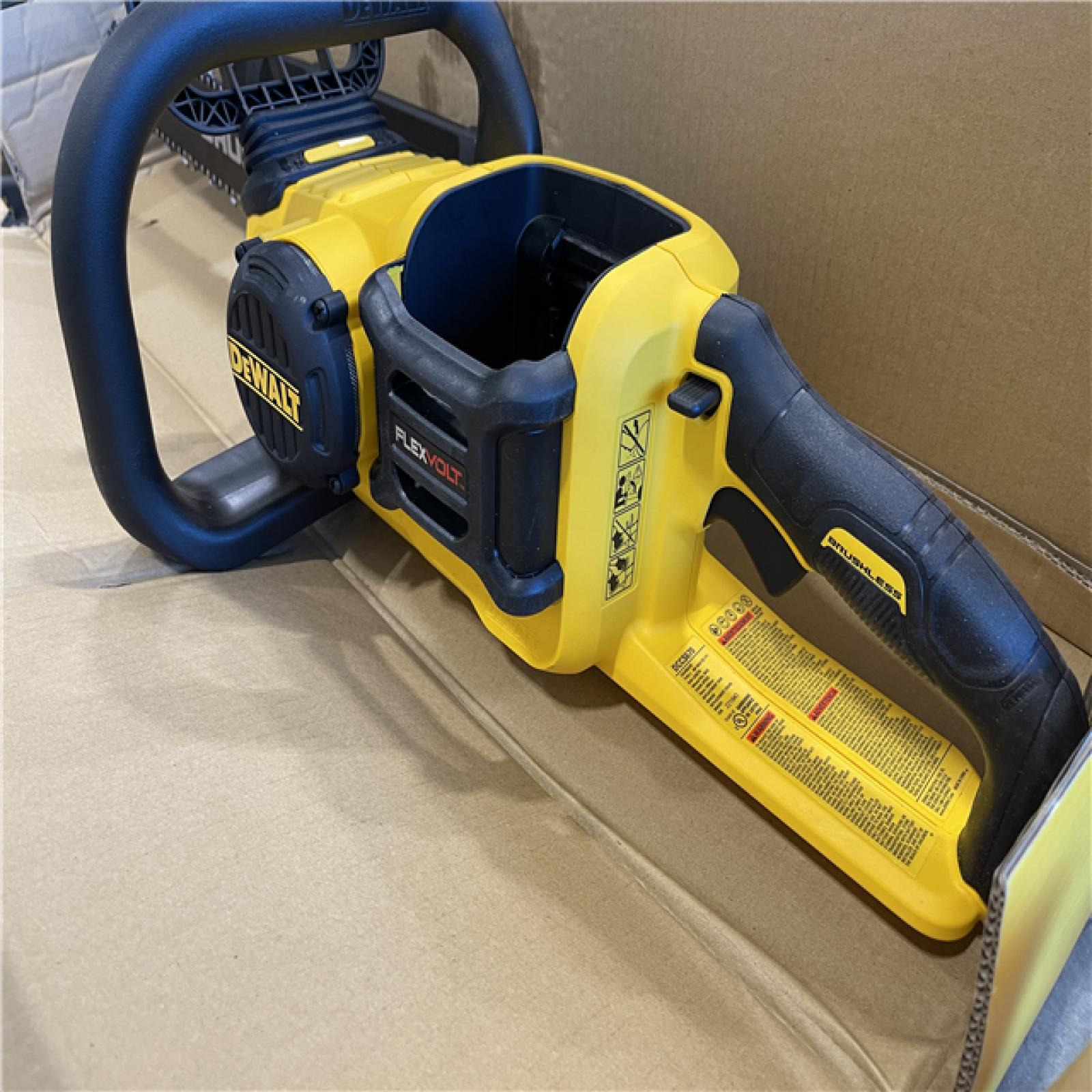 AS-IS - DEWALT FLEXVOLT 60V MAX Brushless Cordless 16 in. Chainsaw