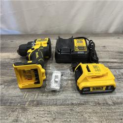 AS-IS DEWALT Atomic 20V Lithium-Ion Cordless Compact 1/2 in. Drill/Driver Kit