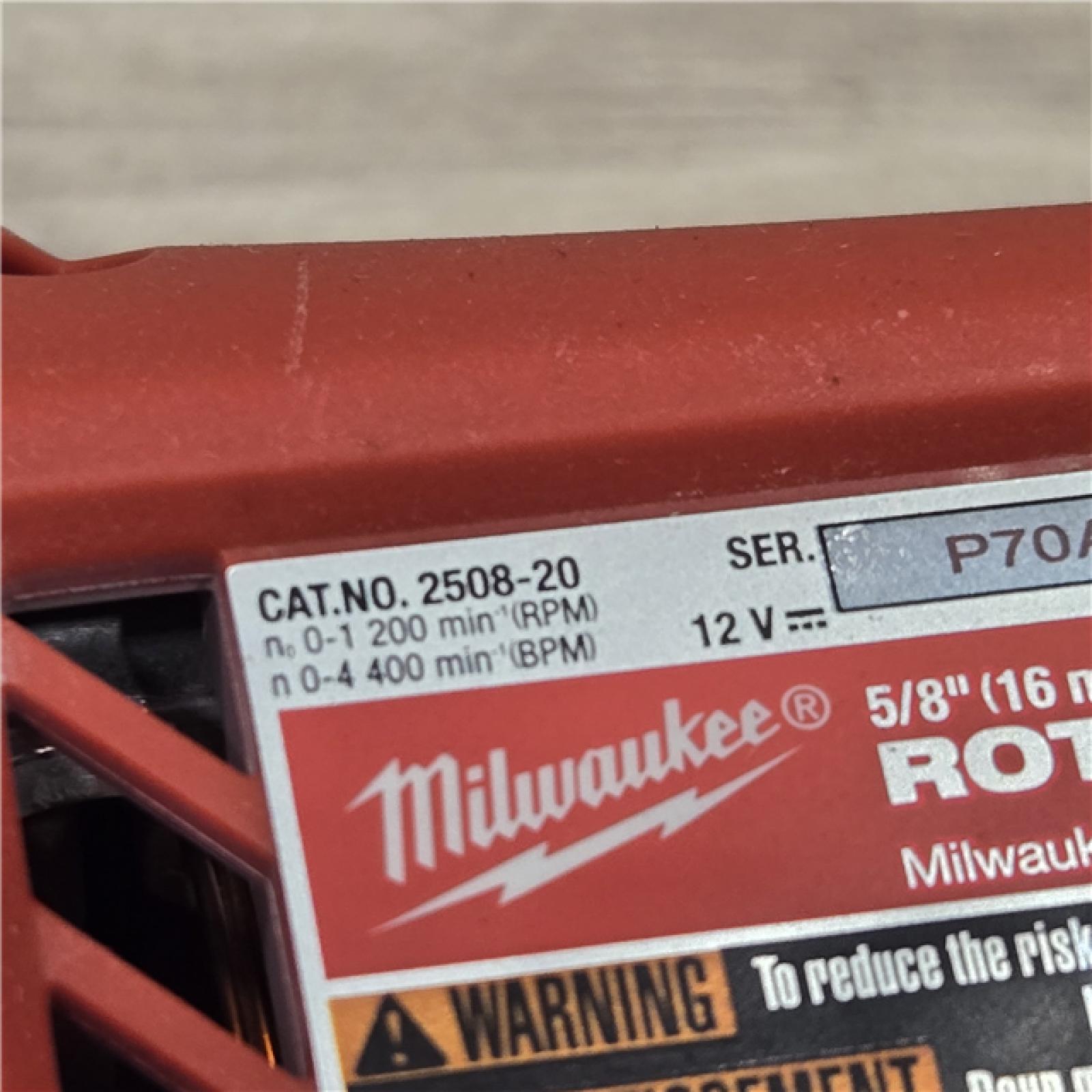 AS-IS Milwaukee M12 FUEL 5/8 SDS Plus Rotary Hammer 2508-20 (Tool-Only)