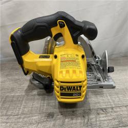 AS-IS DEWALT 20-Volt MAX Lithium-Ion Cordless 6-1/2 in. Circular Saw (Tool-Only)