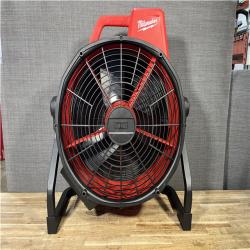 Houston Location AS-IS Milwaukee Brushless Cordless Hybrid 18 in. Variable Speed Fan (Tool Only)