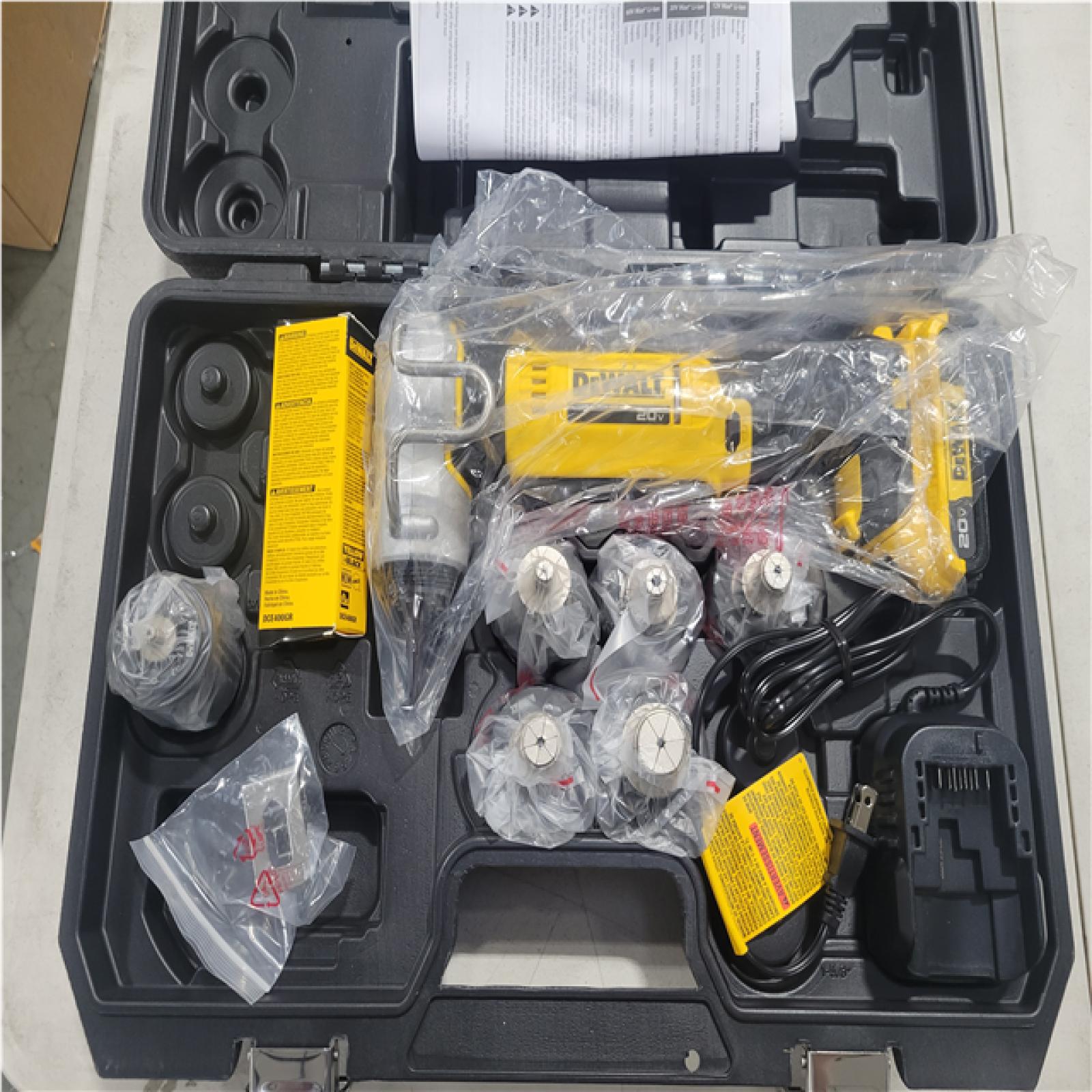 CALIFORNIA NEW DEWALT 20V MAX COPPER SWAGE TOOL KIT