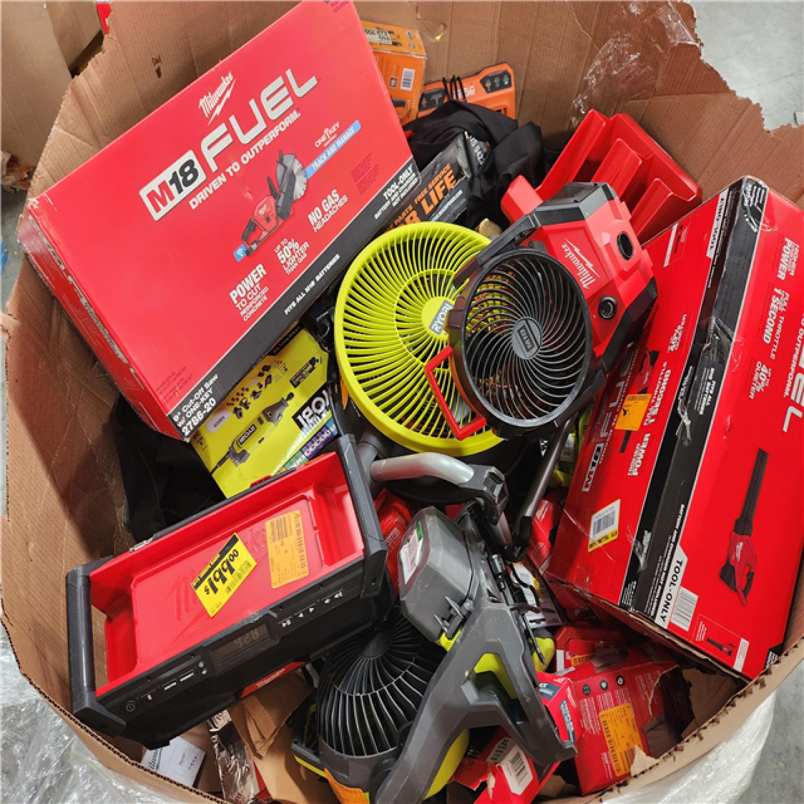 CALIFORNIA AS-IS TOOL PALLET