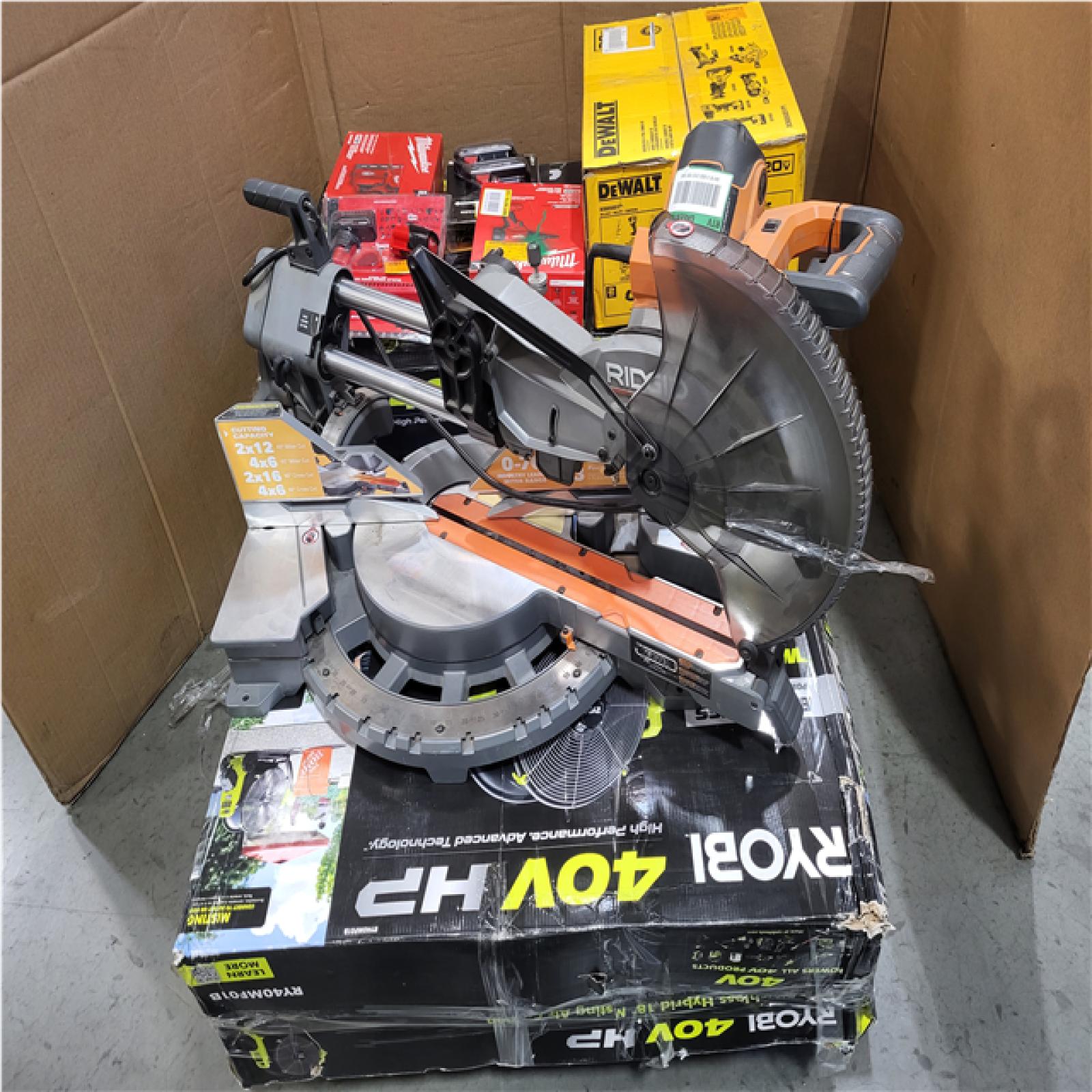 CALIFORNIA AS-IS TOOL PALLET