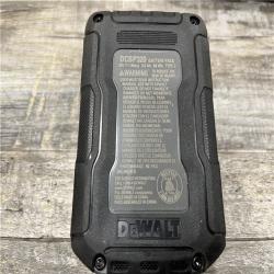 AS-IS DEWALT 20V MAX XR POWERSTACK Lithium-Ion Battery Starter Kit with 3.5Ah Battery and Charger