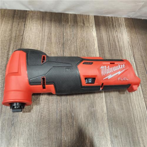 AS-IS- Milwaukee M12 FUEL 12-Volt Lithium-Ion Cordless Oscillating Multi-Tool (Tool-Only)